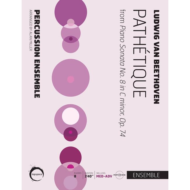 Pathétique - by Ludwig van Beethoven; arr. Alan Miller - TSPCE-24