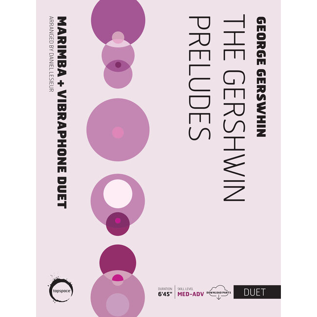 Gershwin Preludes, The - by George Gershwin; arr. Daniel Lesieur - TSPCD22-001