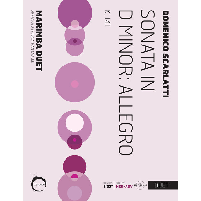 Scarlatti Sonata in D minor - Allegro - arr. Jonathan Ovalle - TSPCD15-002