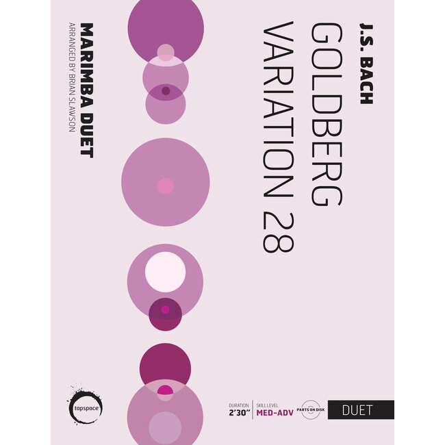 Goldberg Variation 28 - arr. Brian Slawson - TSPCD-05