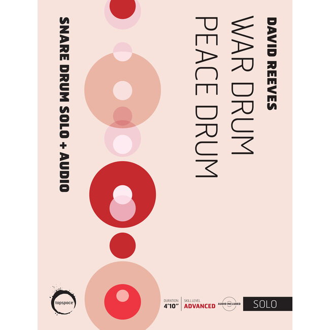 War Drum Peace Drum - by David Reeves - TSPCS-50