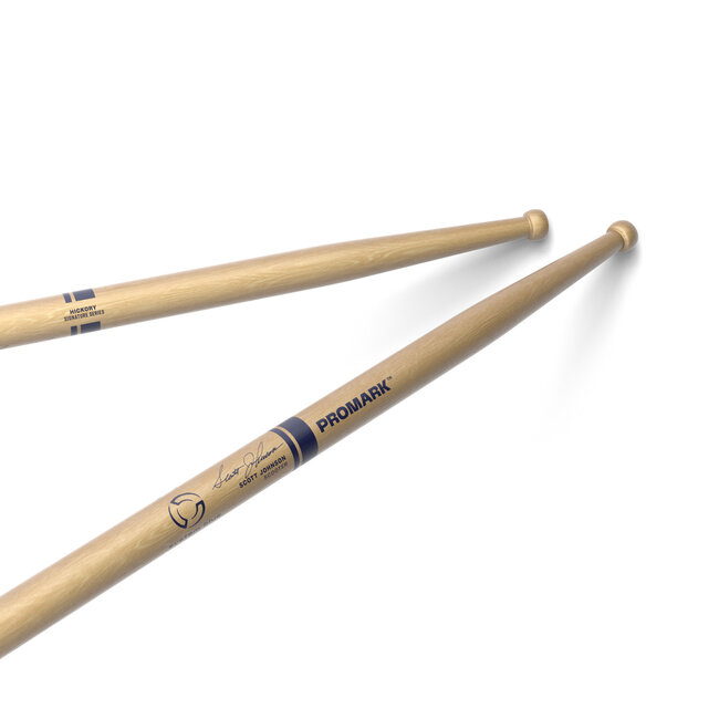 ProMark - TXDC27W - Scott Johnson Scooter Hickory Drumstick, Wood Tip
