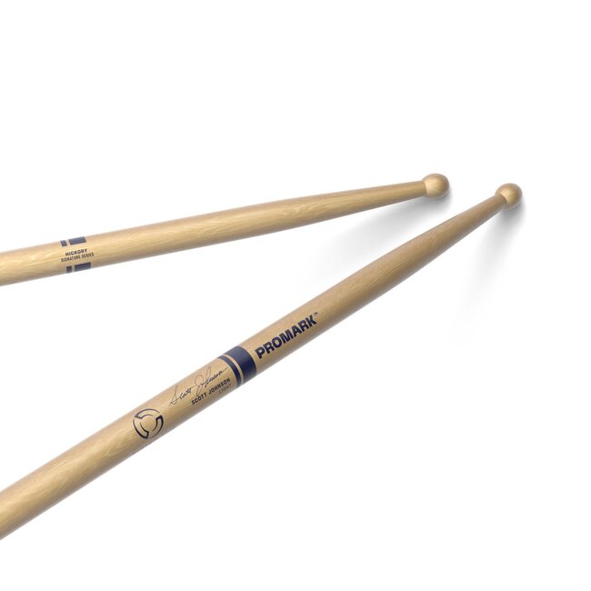 ProMark - TXDC17IW - Scott Johnson Light Hickory Drumstick, Wood Tip
