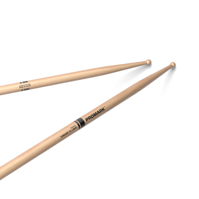 ProMark - RBM535LRW - Finesse 7A Long Maple Drumstick, Small Round Wood Tip