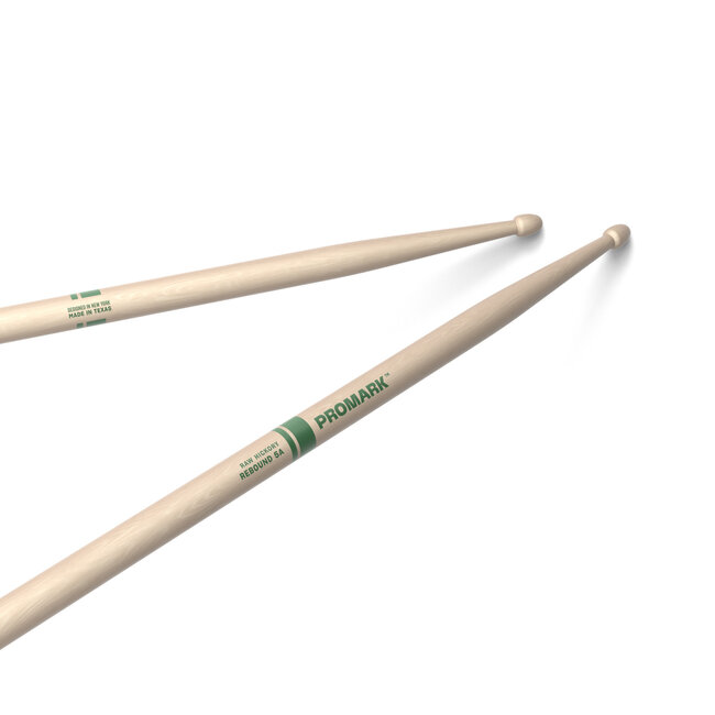 ProMark - RBHR565AW - Rebound 5A Raw Hickory Drumstick, Acorn Wood Tip