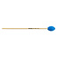 Innovative Percussion - WU1R - Soft Marimba Mallets - Electric Blue Yarn - Rattan (Discontinued)