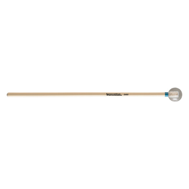 Innovative Percussion - OS5 - Full Glockenspiel Mallets - 1-1/8" Clear / Light Blue Tape - Rattan