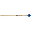 Innovative Percussion - WU6C - Very Hard Concerto Marimba Mallets - Electric Blue Bamboo Cord - Birch