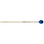 Innovative Percussion - WU4C - Medium Hard Concerto Marimba Mallets - Electric Blue Bamboo Cord - Birch