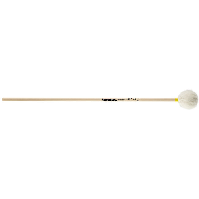 Innovative Percussion - PIUS5B - Hard Marimba Mallets - White Yarn - Birch