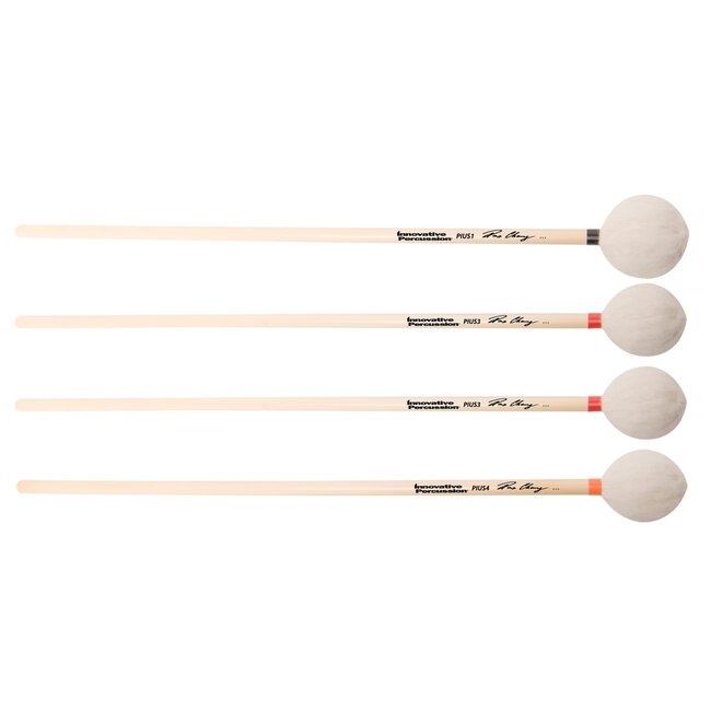 Innovative Percussion - PIUS-GS - Graduated Set Of 1 PIUS1, 2 PIUS3, And 1 PIUS4 Mallets