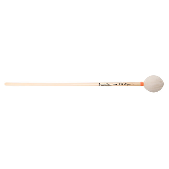 Innovative Percussion - PIUS4 - Medium Hard Marimba Mallets - White Yarn - Rattan