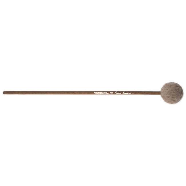 Innovative Percussion - TB1 - Soft Marimba Mallets - Mocha Yarn - Walnut Stained Birch