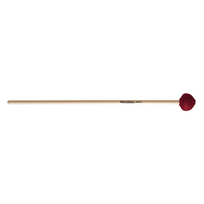 Innovative Percussion - RS251 - Medium Vibraphone / Marimba Mallets - Wine Cord - Rattan