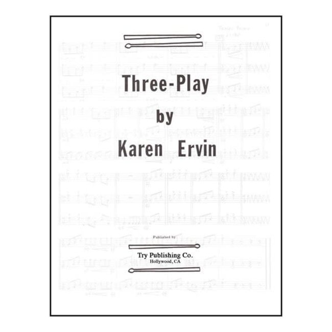 Three Play - by Karen Ervin - TRY1035