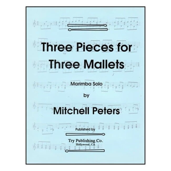 Three Pieces For Three Mallets - by Mitchell Peters - TRY1080