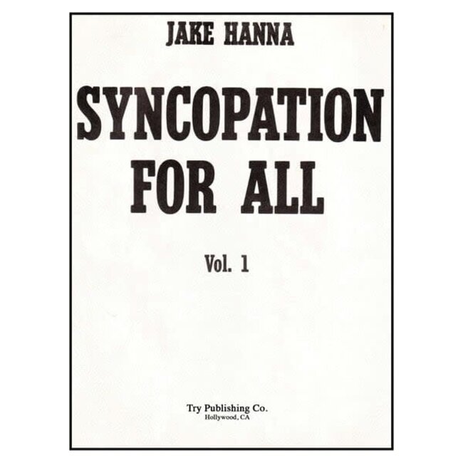 Syncopation For All - by Jake Hanna - TRY1044