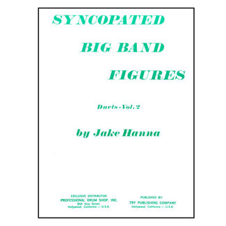TRY Publishing Syncopated Big Band Figures Duets Volume 2 - by Jake Hanna - TRY1043
