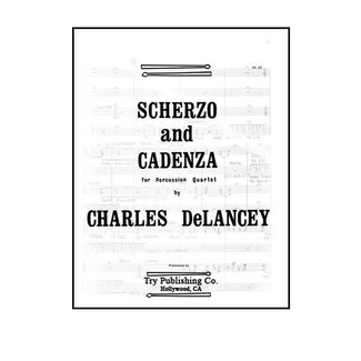 TRY Publishing Scherzo And Cadenza - by Charles DeLancey - TRY1023