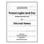 Passacaglia And Trio - by Mitchell Peters - TRY1089