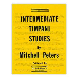 TRY Publishing Intermediate Timpani Studies - by Mitchell Peters - TRY1095