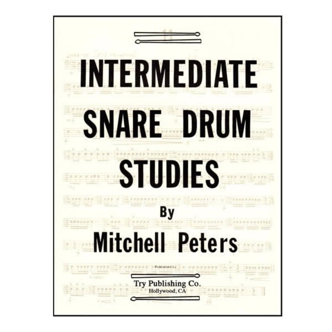 Intermediate Snare Drum Studies - by Mitchell Peters - TRY1064