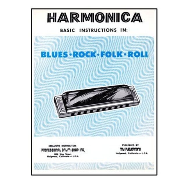 Harmonica Basic Instructions in Blues, Rock, Folk, Roll - by TRY - TRY1120