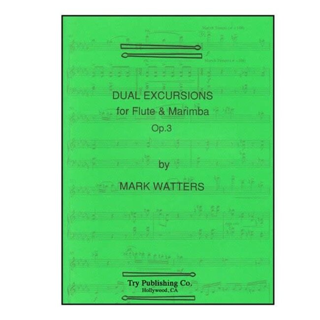 Dual Excursions For Flute And Marimba - by Mark Watters - TRY1111