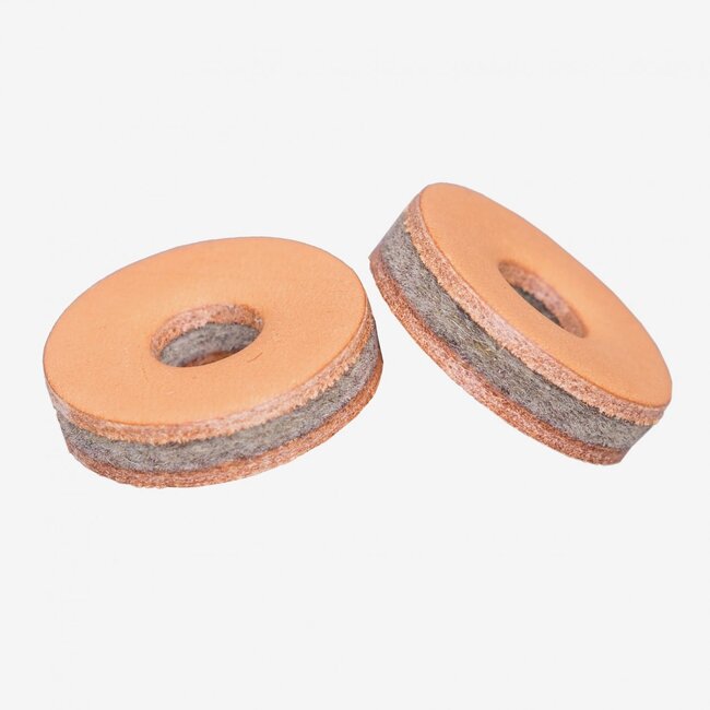 Tackle - LCW2 - Leather Cymbal Washers 2-Pack