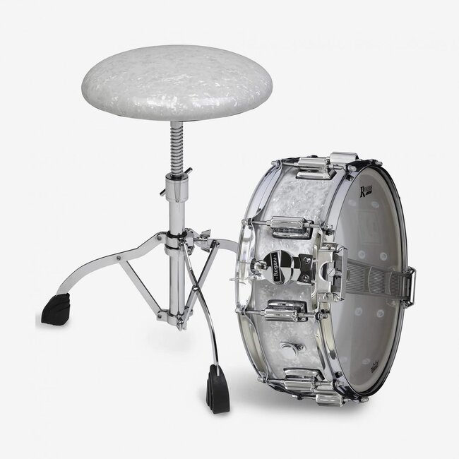 Rogers - RDH8WMP - Throne Single Braced Swan Leg Base  w/ LE White Marine Pearl Top