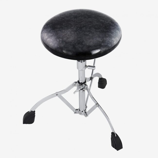 Rogers - RDH8BP - Throne Single Braced Swan Leg Base  w/ LE Black Diamond Pearl Top