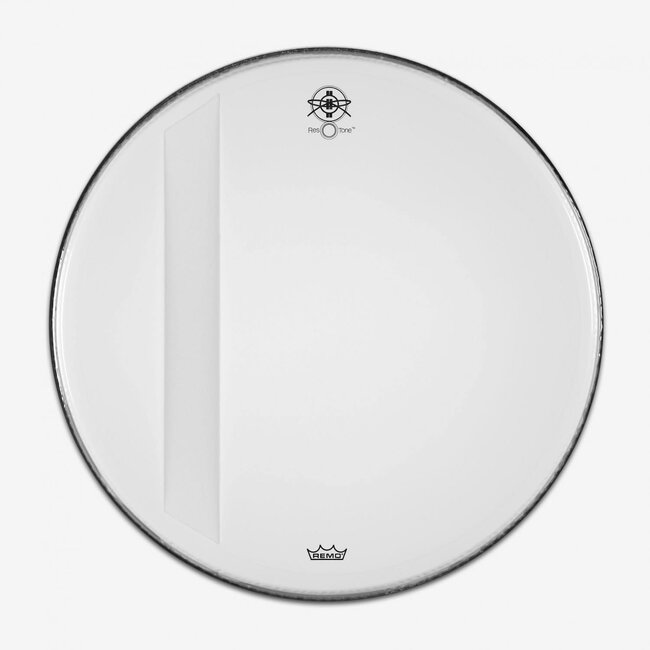 Dunnett - P3-1018-00-F - 18" Bass, Res-O-Tone, Powerstroke 3, HAZY, "FeltTone" Integrated Floating Felt Strip, by REMO USA