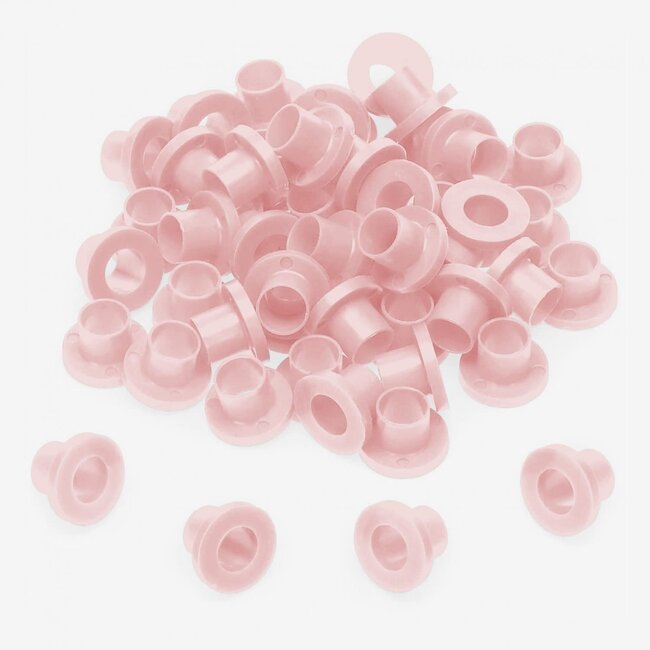 Danmar - TRW50PK - 50 Pack Nylon Tension Rod Washers - Pink