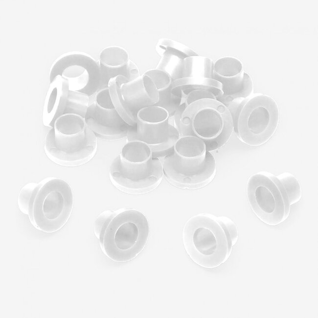 Danmar - TRW20W - 20 Pack Nylon Tension Rod Washers - White