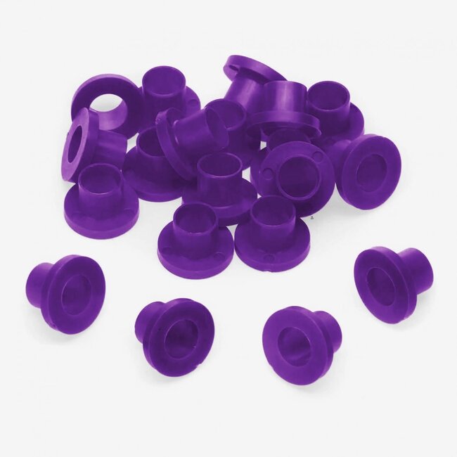 Danmar - TRW20P - 20 Pack Nylon Tension Rod Washers - Purple