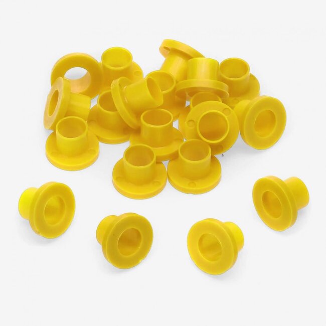 Danmar - TRW20Y - 20 Pack Nylon Tension Rod Washers -Yellow