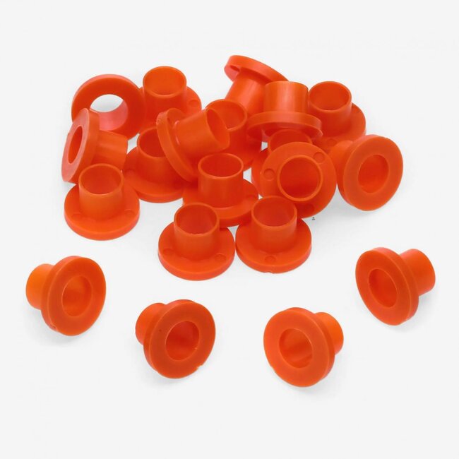Danmar - TRW20OR - 20 Pack Nylon Tension Rod Washers - Orange