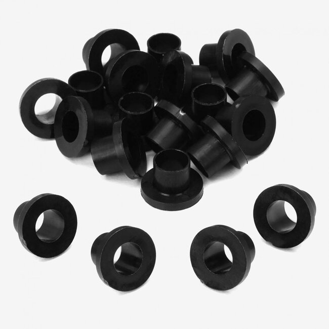 Danmar - TRW20B - 20 Pack Nylon Tension Rod Washers - Black