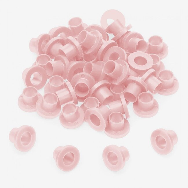 Danmar - TRW100PK - 100 Pack Nylon Tension Rod Washers - Pink