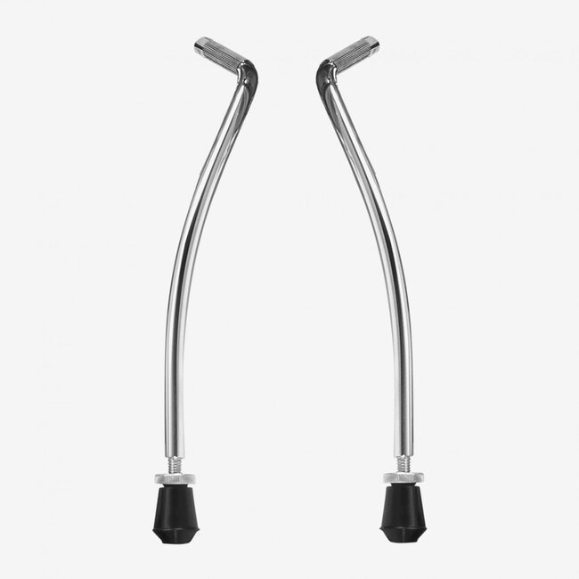Rogers - RDHGWS-AL - Chromed Aluminum Mass Drum Spurs, 12.7 mm
