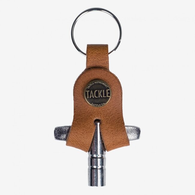Tackle - LDKC-ST - Leather Drum Key Saddle Tan