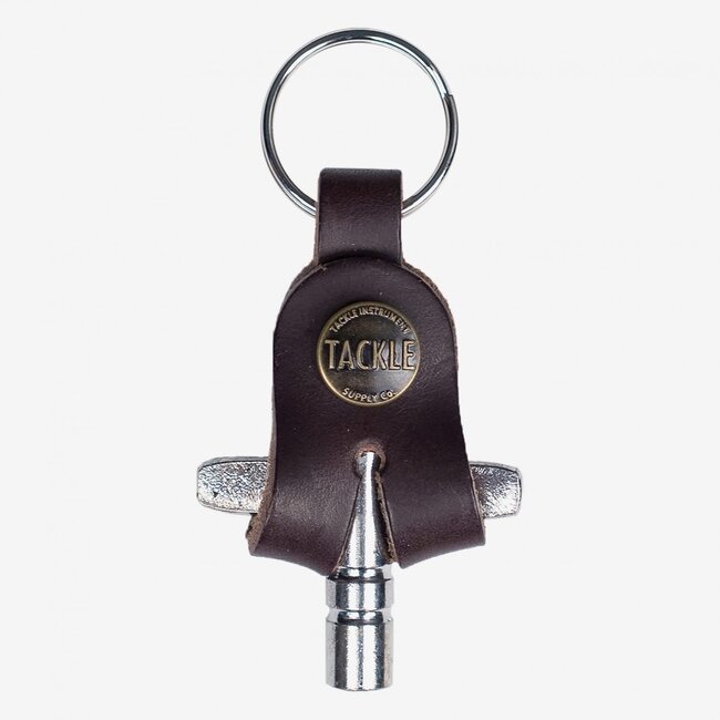 Tackle - LDKC-MGY - Leather Drum Key Mahogany
