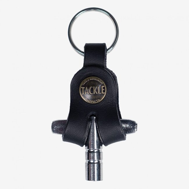 Tackle - LDKC-BLK - Leather Drum Key Black