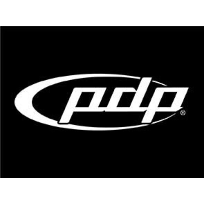 PDP - PR40BDPDPWHT - Sticker/Bass Drum - White (Discontinued)