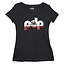 PDP - PR25PDPCALITEE-M - Blk Cali Ladies Tri Blend Tee,Medium