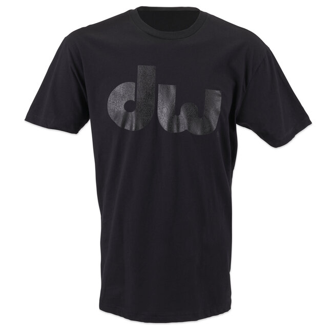 DW - PR25DCF-S - DC Foil Tee, Black/Black, Small