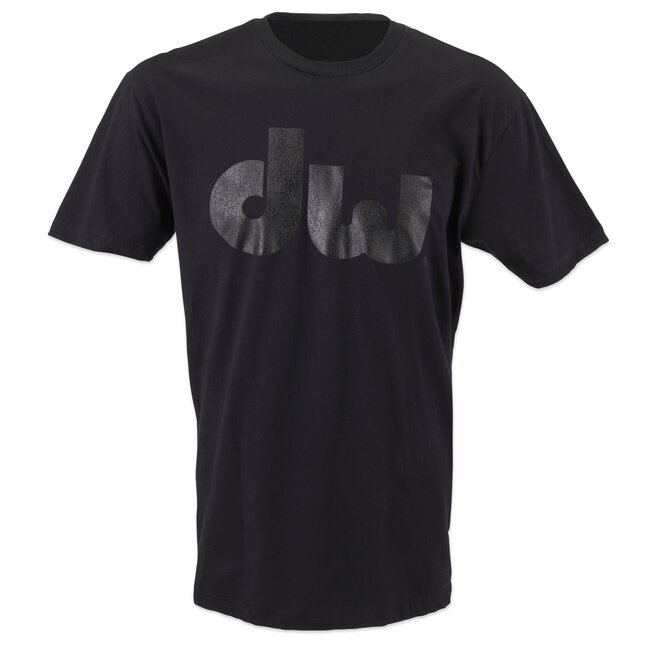 DW - PR25DCF-M - DC Foil Tee, Black/Black, Med