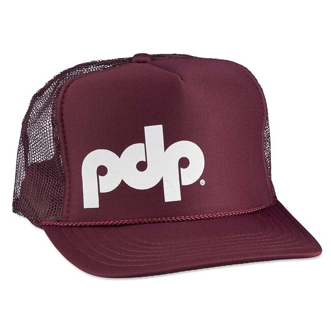 PDP - PR10HATPDP1 - Logo Trucker Hat, Burgundy (Discontinued)