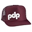 PDP - PR10HATPDP1 - Logo Trucker Hat, Burgundy (Discontinued)