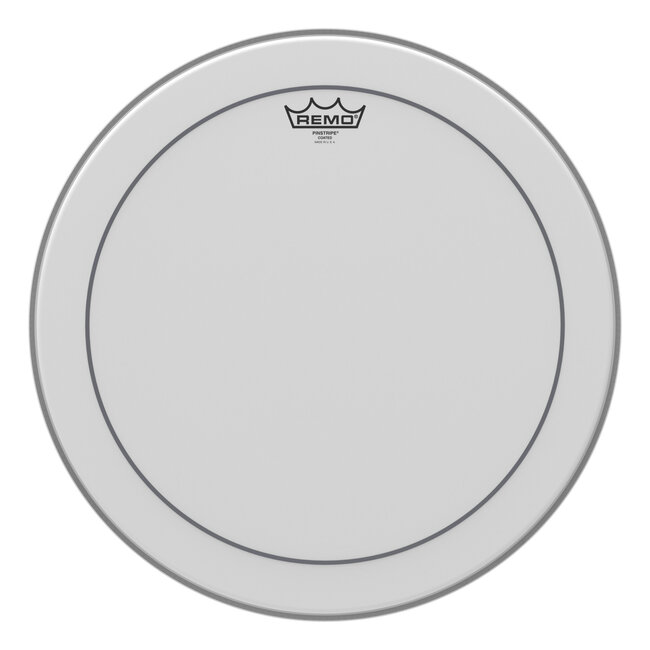 Remo - PS-0118-00- - Batter, Pinstripe, Coated, 18" Diameter